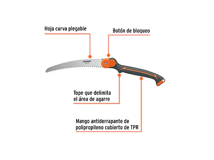 Serrucho plegable 10