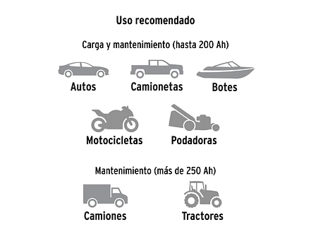 Cargador Automático de Baterías Truper 104011, 100 A, 12V y 24V - Foto 4 | aztools.co