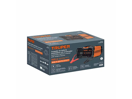 Cargador Automático de Baterías Truper 104011, 100 A, 12V y 24V - Foto 6 | aztools.co