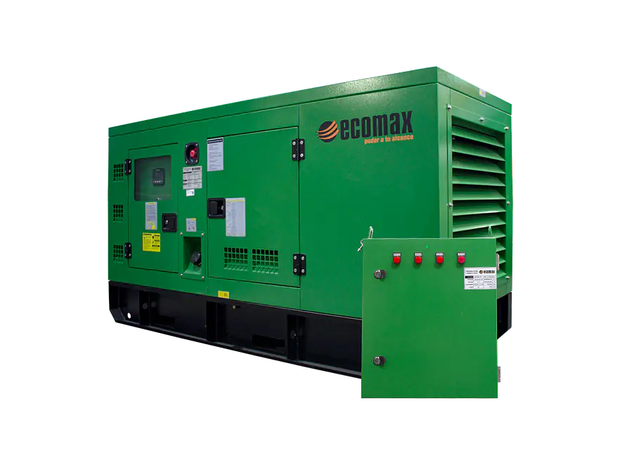 Planta Eléctrica Diésel Ecomax GDE50SS-YN-T 49 kVA Cabinado (1800 rpm) con Transferencia - Foto 1 | aztools.co