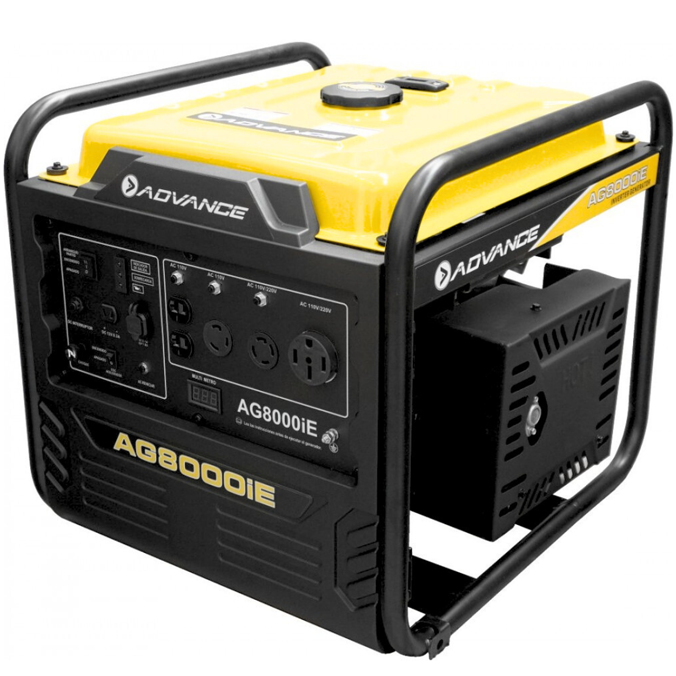 Planta Eléctrica Inverter ADVANCE AG8000iE 7,500W 110V/220V 5