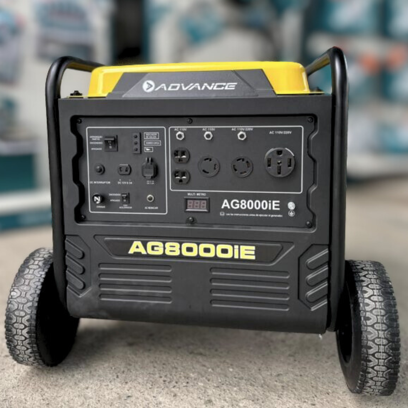 Planta Eléctrica Inverter ADVANCE AG8000iE 7,500W 110V/220V 2