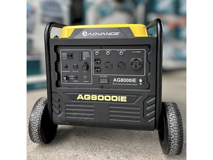 Planta Eléctrica Inverter ADVANCE AG8000iE 7,500W 110V/220V - Foto 3 | aztools.co