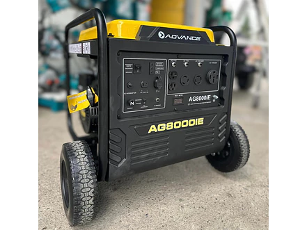 Planta Eléctrica Inverter ADVANCE AG8000iE 7,500W 110V/220V - Foto 4 | aztools.co
