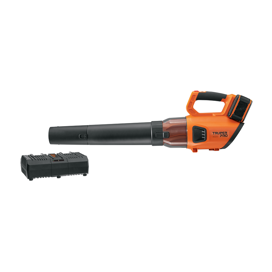 Sopladora inalámbrica Truper 103303, 40V, 2 baterías 2Ah, 1 carg.dual - Foto 1 | aztools.co