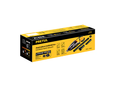 Aspiradora Inalámbrica Para Carro Pretul  29940, 20V, 1 batería 2Ah - Foto 2 | aztools.co