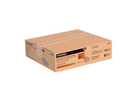 Báscula electrónica de plataforma para mostrador Truper 103112, 80 kg,  - Foto 4 | aztools.co