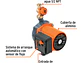Bomba presurizadora 1/6 HP Truper 103355, con sensor regulable,  - Miniatura 2 | aztools.co