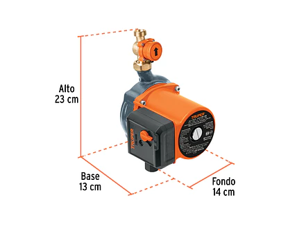 Bomba presurizadora 1/6 HP Truper 103355, con sensor regulable,  - Foto 3 | aztools.co