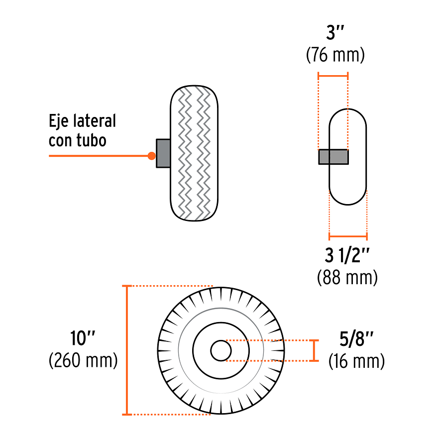 Hidrolavadora a Gasolina Truper 103982, 3,300 PSI 3