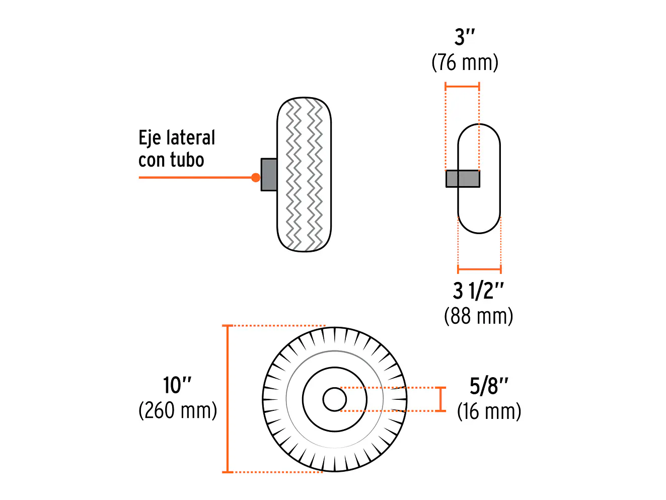 Hidrolavadora a Gasolina Truper 103983, 2,800 PSI - Foto 3 | aztools.co