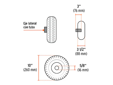 Hidrolavadora a Gasolina Truper 103983, 2,800 PSI - Foto 3 | aztools.co
