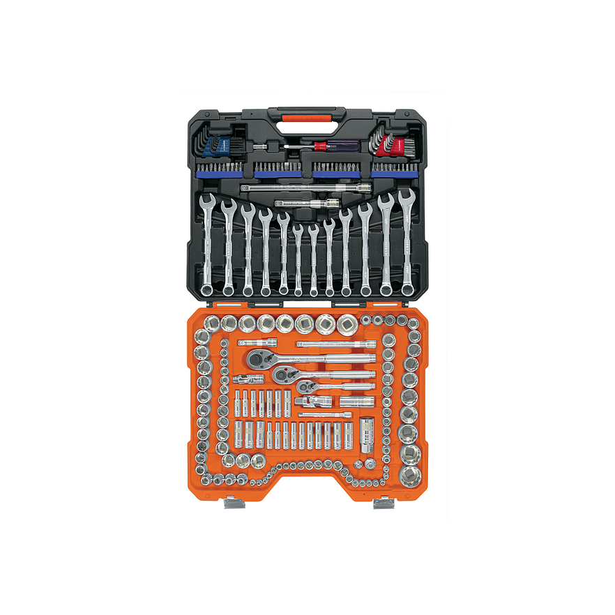 Juego de herramientas de 199 piezas Truper 12894, 1/4