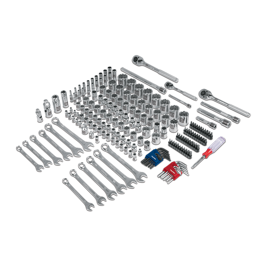 Juego de herramientas de 199 piezas Truper 12894, 1/4