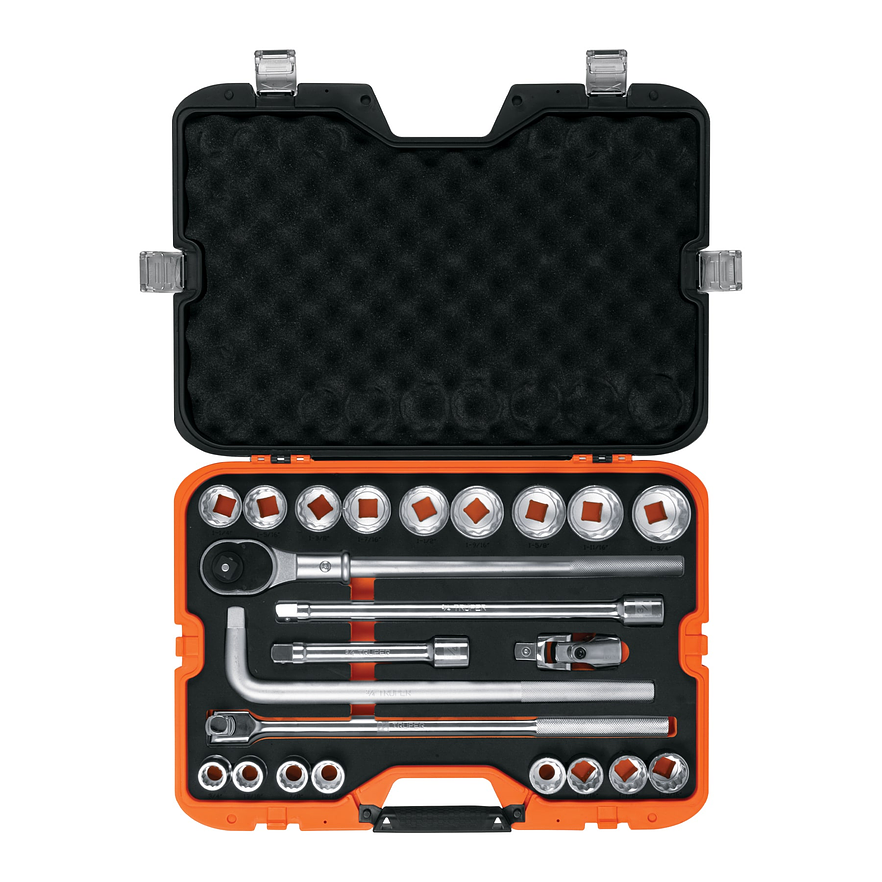 Juego de copas Truper 13970, 23 piezas, 3/4