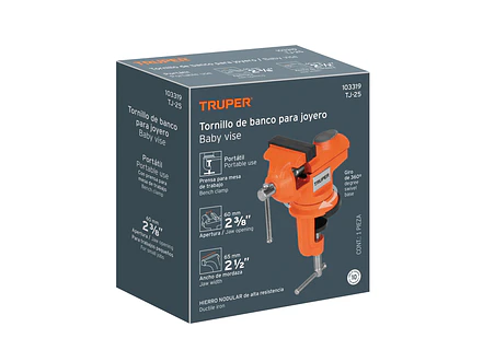 Prensa de banco Truper 103319, 2.5