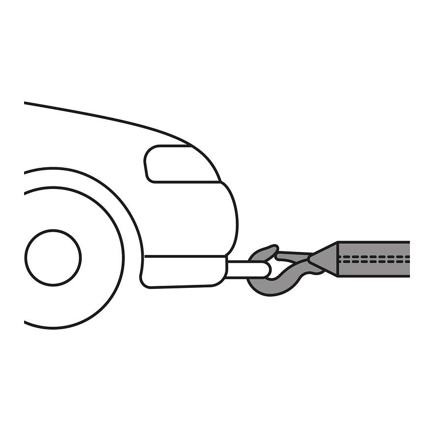 Correa eslinga para remolque con ganchos Truper 18344, 2' x 5.8m