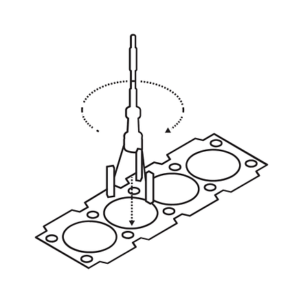 Bruñidora para cilindro de motor Truper 14533, de 5 a 18 cm 3