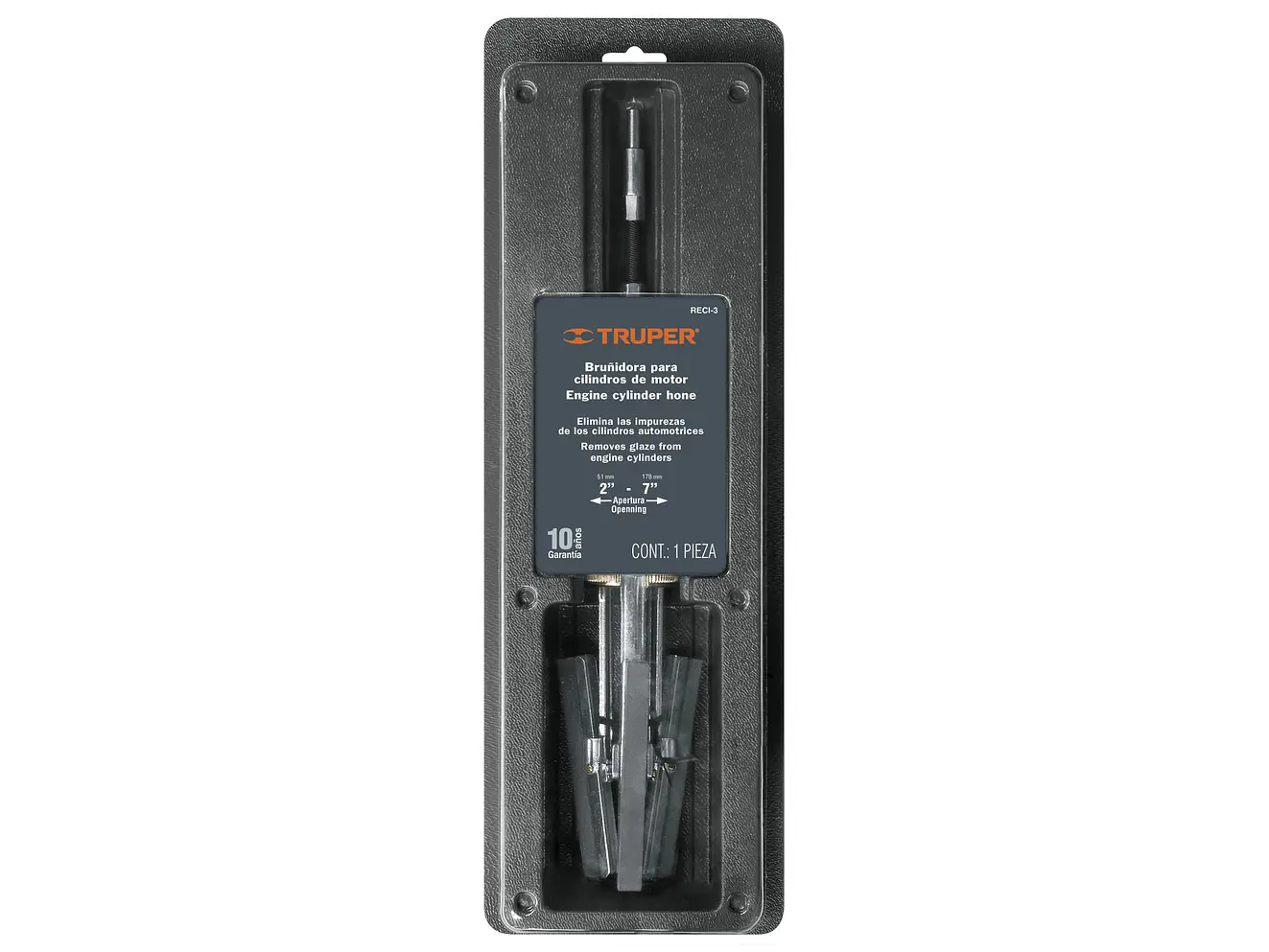 Bruñidora para cilindro de motor Truper 14533, de 5 a 18 cm - Foto 4 | aztools.co