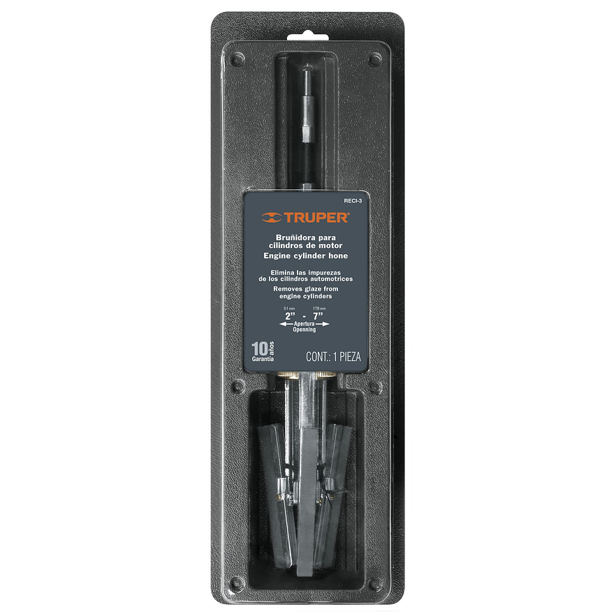Bruñidora para cilindro de motor Truper 14533, de 5 a 18 cm 4