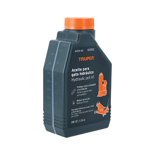 Aceite hidráulico para gatos Truper 102932, 1 Litro