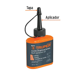 Aceite multiusos Truper 16711, 30 ml 