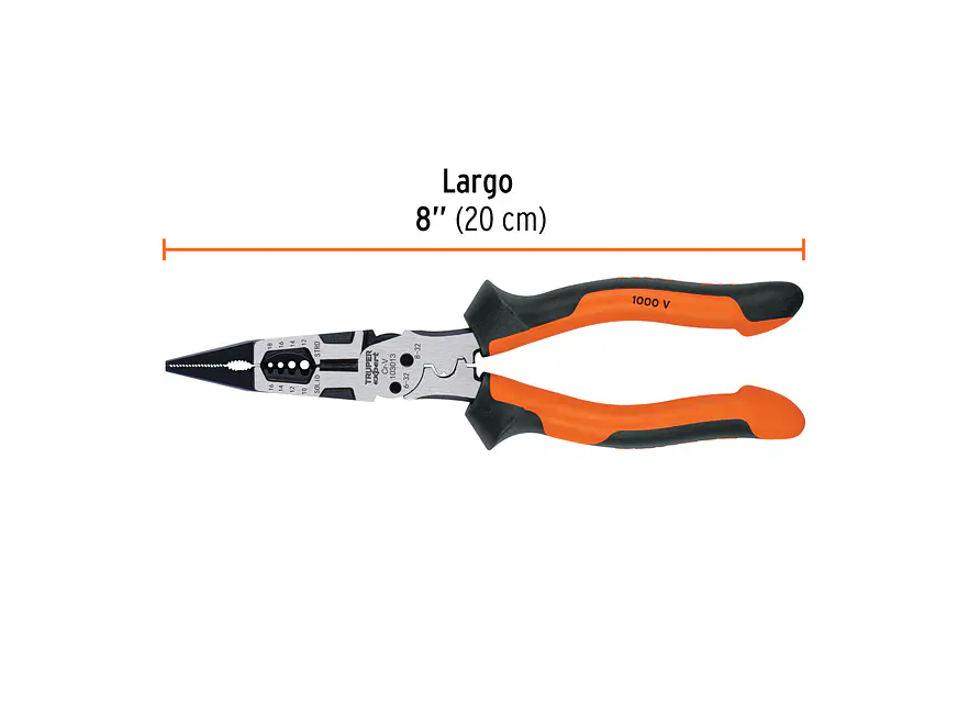 Alicate Multiuso Truper 103013, 8