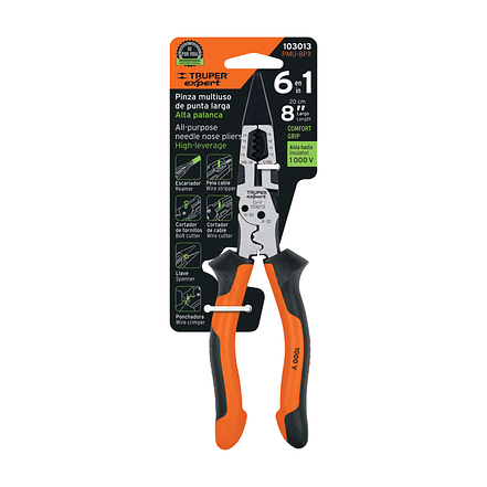 Alicate Multiuso Truper 103013, 8