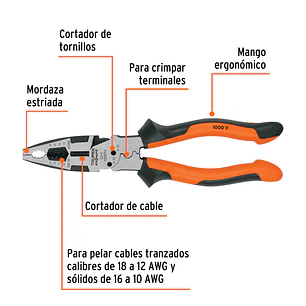 Alicate multiuso 8