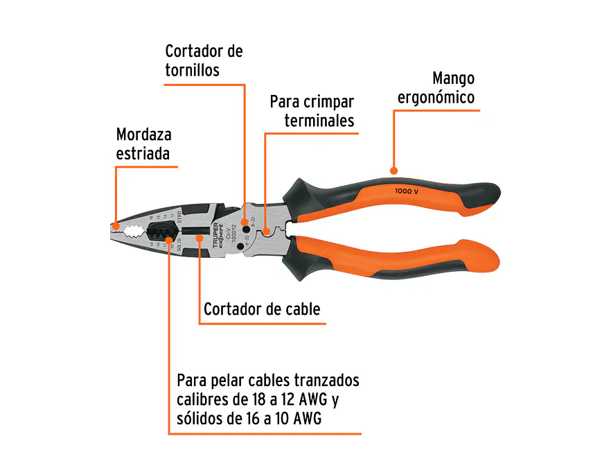 Alicate multiuso 8
