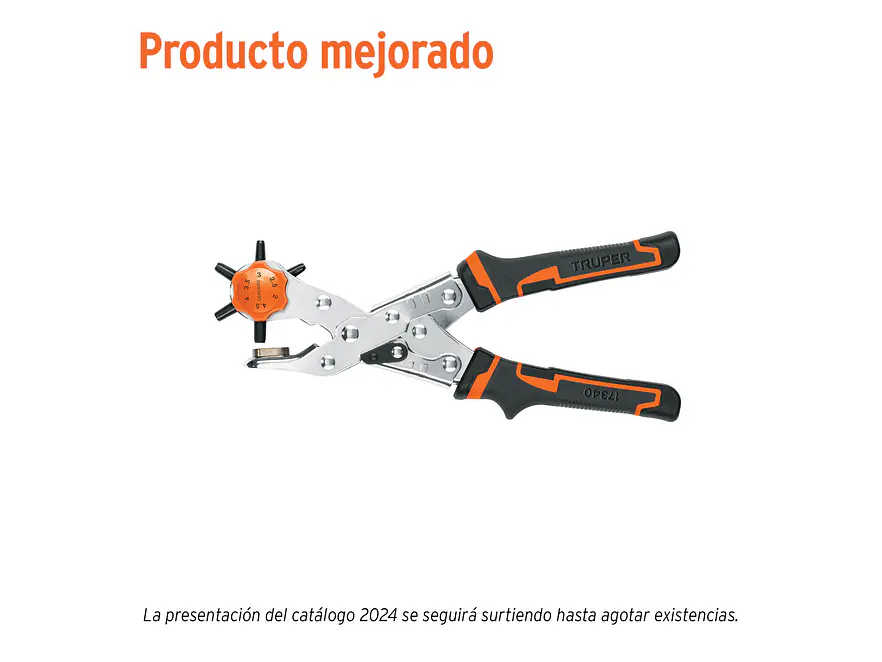 Tenaza sacabocados para carpintero 6