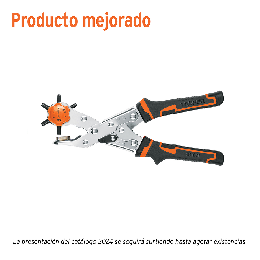 Tenaza sacabocados para carpintero 6