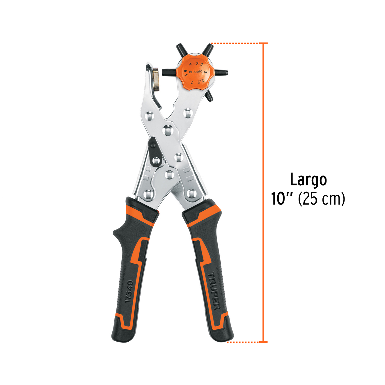 Tenaza sacabocados para carpintero 6