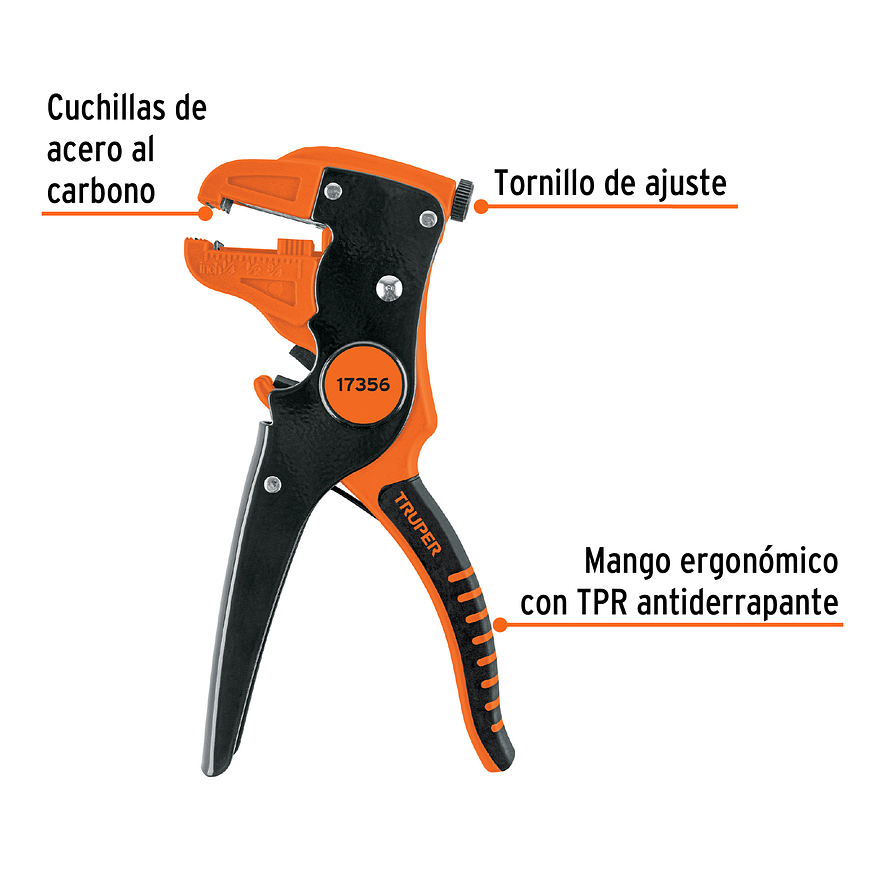 Alicate Pelacables Automático Truper 103158, 7