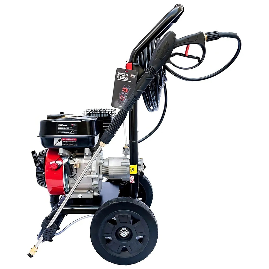 Hidrolavadora Gasolina DUCATI DPW3100G 3100 PSI 213 bar - Foto 2 | aztools.co