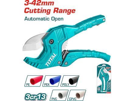 Cortatubo PVC 193 mm SUPER SELECT TOTAL THT534216 (Corte 3-42 mm) - Foto 1 | aztools.co