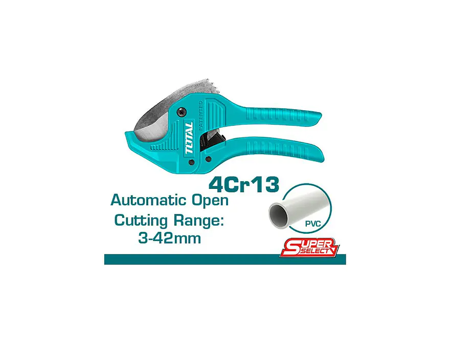 Cortatubo PVC 193 mm SUPER SELECT TOTAL THT534216 (Corte 3-42 mm) - Foto 2 | aztools.co