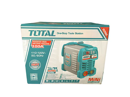 Soldador Inversor Digital 100A TOTAL UTW210049 MMA 110-120V Industrial - Foto 4 | aztools.co