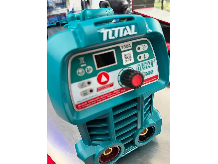 Soldador Inversor Digital 130A TOTAL UTW213059 MMA - LIFT TIG 110-120V - Foto 3 | aztools.co