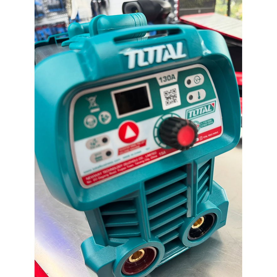 Soldadora Inversora Digital 130A TOTAL UTW213059 110V (45% Ciclo, Lift TIG) 3