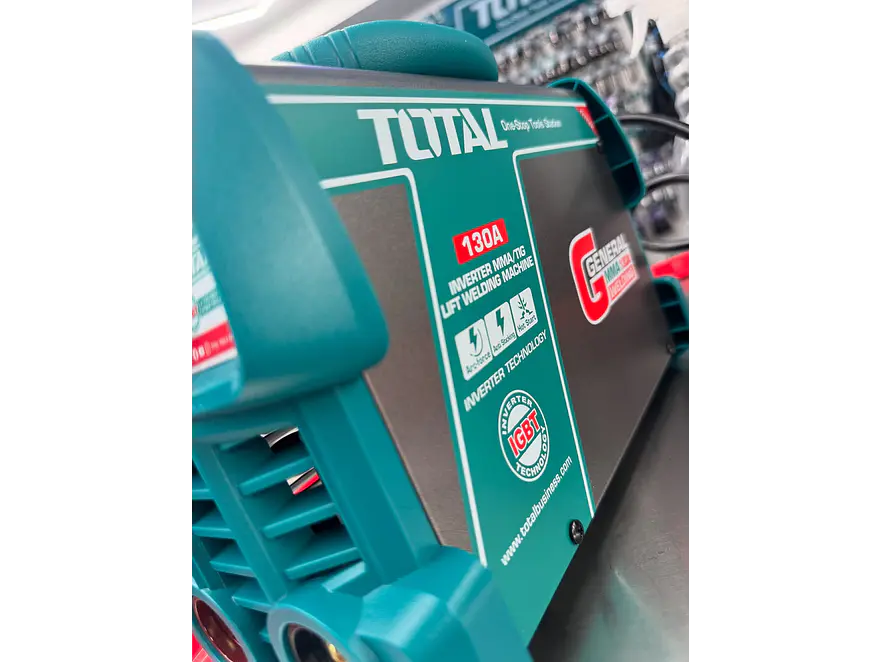Soldador Inversor Digital 130A TOTAL UTW213059 MMA - LIFT TIG 110-120V - Foto 5 | aztools.co