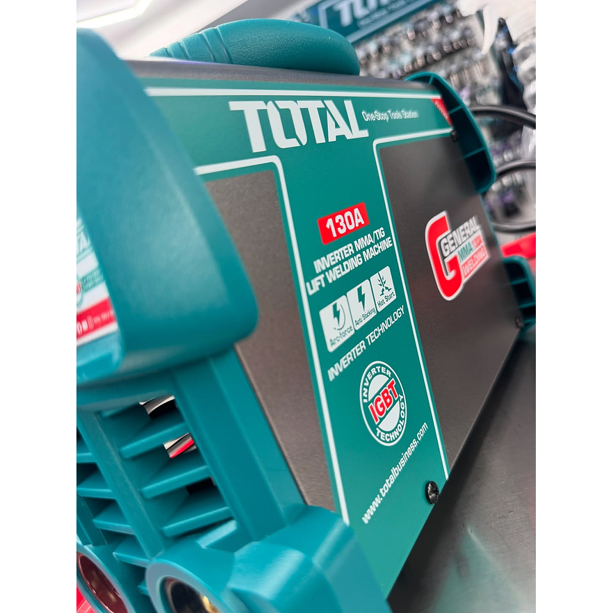 Soldadora Inversora Digital 130A TOTAL UTW213059 110V (45% Ciclo, Lift TIG) 5