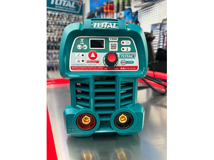 Soldador Inversor Digital 130A TOTAL UTW213059 MMA - LIFT TIG 110-120V - Foto 2 | aztools.co
