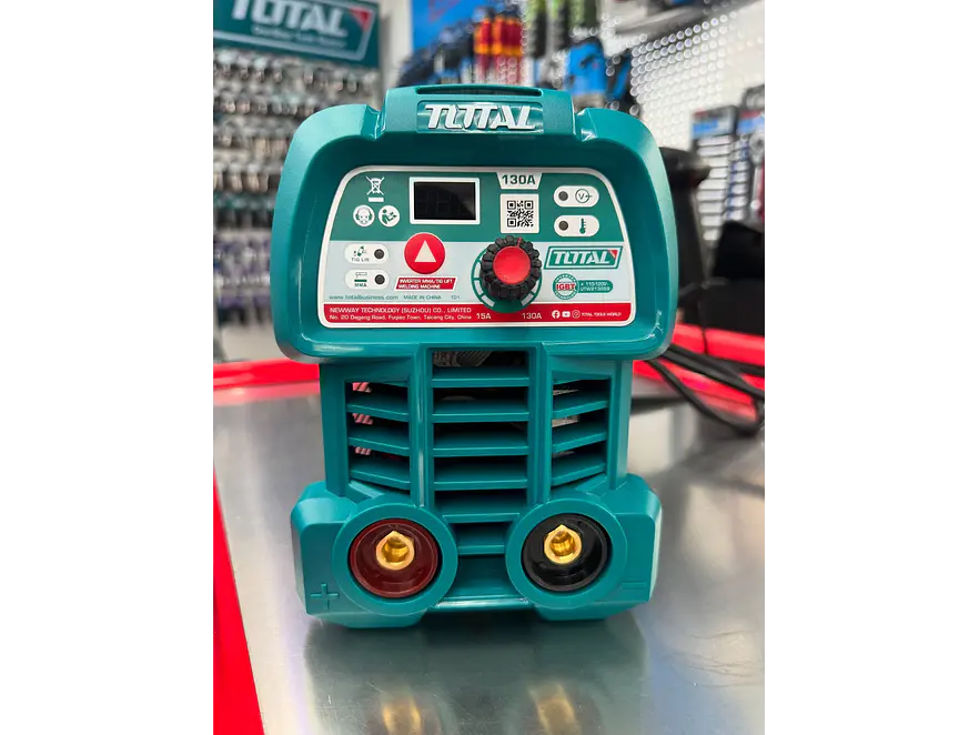 Soldador Inversor Digital 130A TOTAL UTW213059 MMA - LIFT TIG 110-120V - Foto 2 | aztools.co