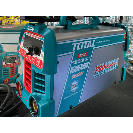 Soldadora Inversora Digital 200A TOTAL UTW2200691 Bivolt (Lift TIG, VRD) 2