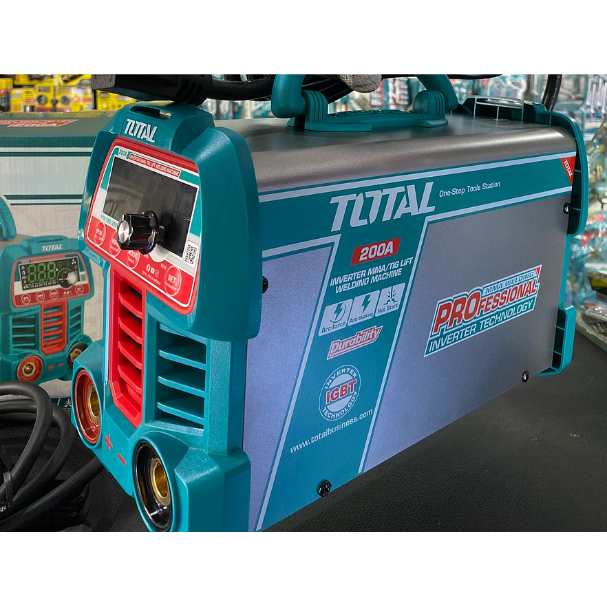 Soldadora Inversora Digital 200A TOTAL UTW2200691 Bivolt (Lift TIG, VRD) 2