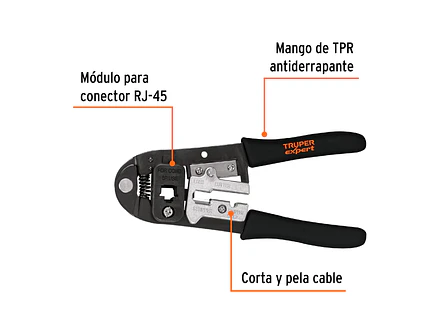 Ponchadora Truper 18342, 8 contactos 8