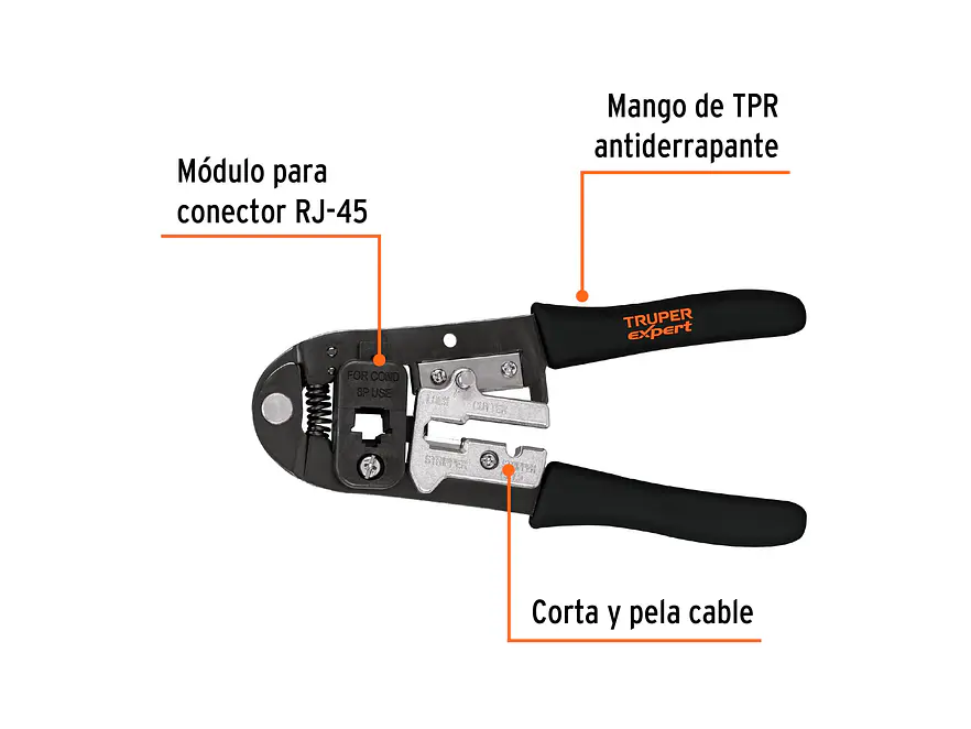 Ponchadora Truper 18342, 8 contactos 8