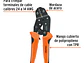 Alicate Crimpador para Terminales Truper 103329 - Miniatura 2 | aztools.co