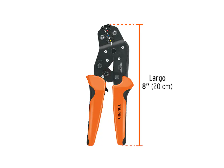 Alicate Crimpador para Terminales Truper 103329 - Foto 3 | aztools.co